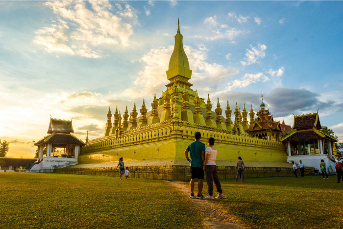 Pha That Luang - symbol of Laos